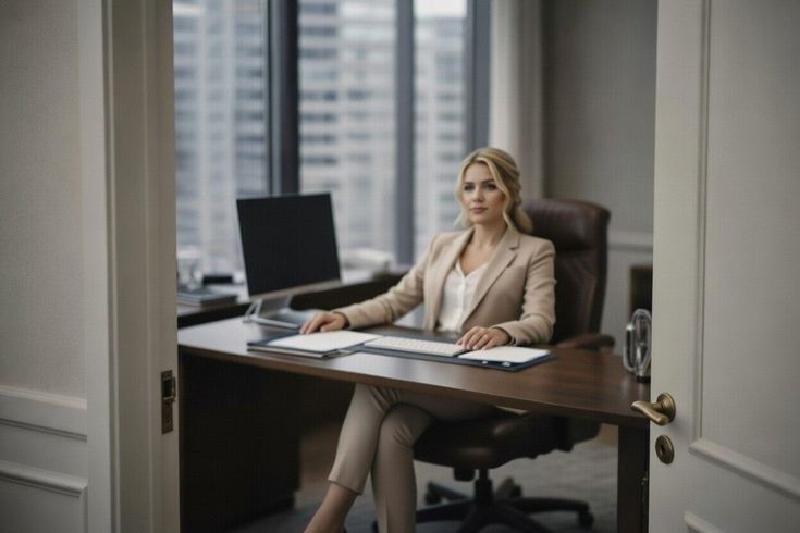 People using banking app